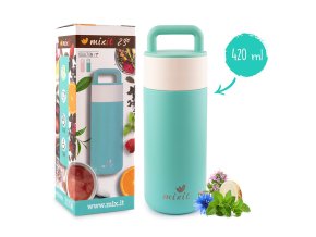 Mixit Mixit 2go-Termoska s čajovým sítkem 420ml mintová