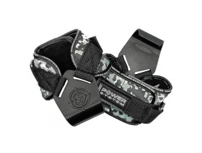 Power System Powersystem posilovací háky POWER HOOKS CAMO (Varianta grey L)
