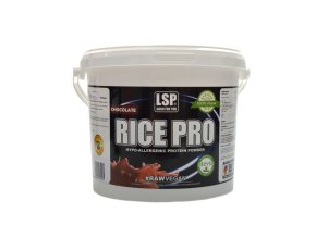 LSP Nutrition Rice pro 83% protein 4000g (Varianta čokoláda)