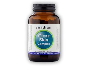 Viridian Clear Skin Complex 60 kapslí  + šťavnatá tyčinka ZDARMA