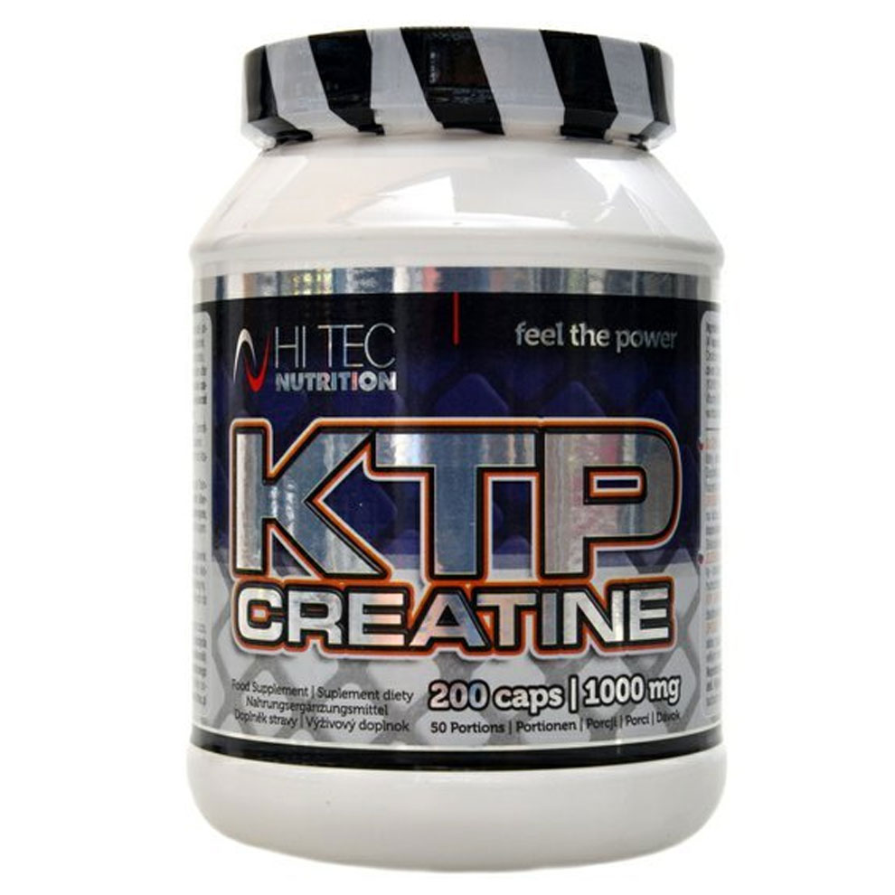 Hi Tec Nutrition KTP Creatine 200 kapslí + DÁREK ZDARMA