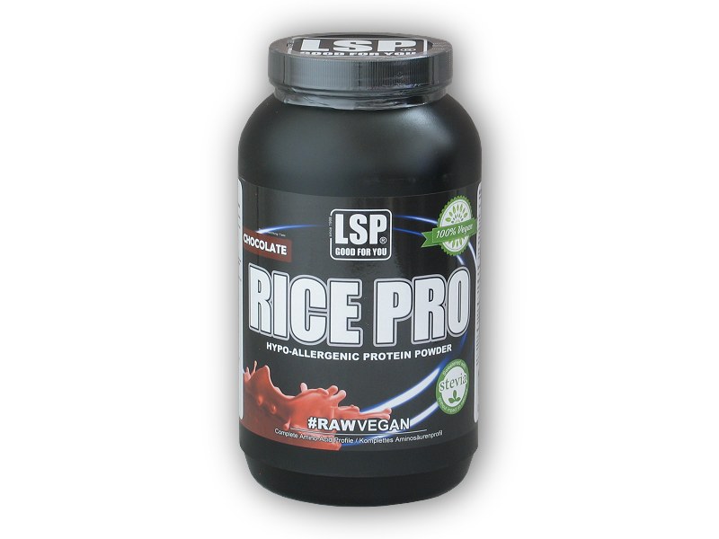 LSP Nutrition Rice pro 83% protein hypoalergenic 1000g + šťavnatá tyčinka ZDARMA + DÁREK ZDARMA