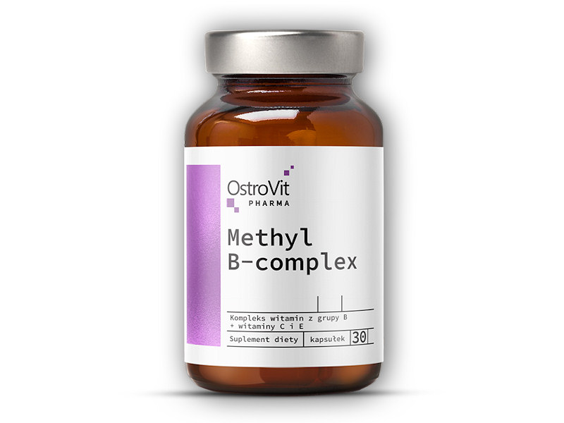 Ostrovit Pharma Methyl B-complex 30 kapslí + DÁREK ZDARMA