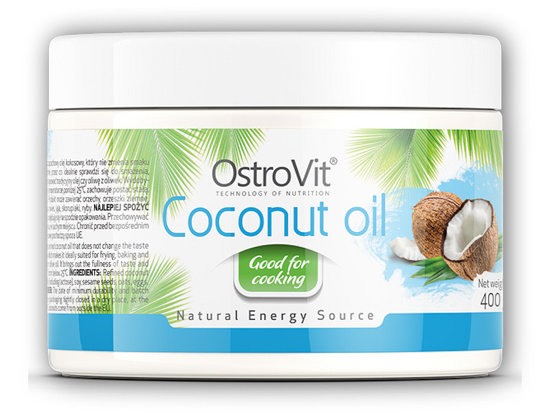 Ostrovit Coconut oil 400g + DÁREK ZDARMA