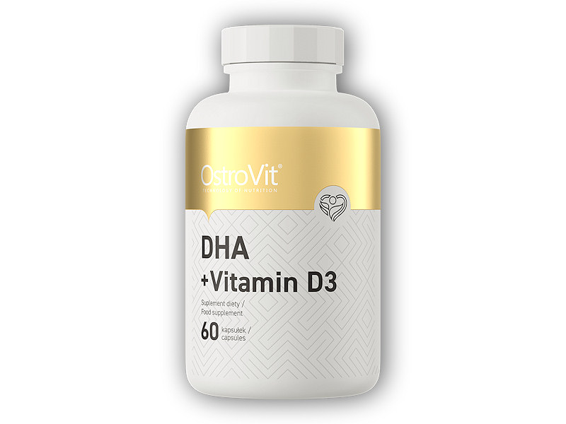 Ostrovit DHA + vitamin D3 60 kapslí + DÁREK ZDARMA