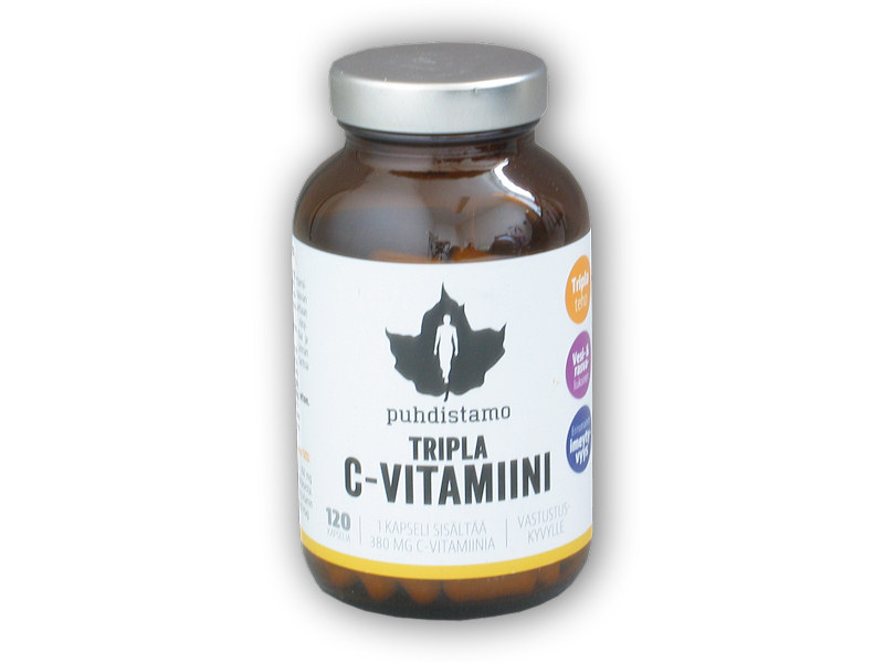 Puhdistamo Tripla C-Vitamini 120 kapslí + DÁREK ZDARMA