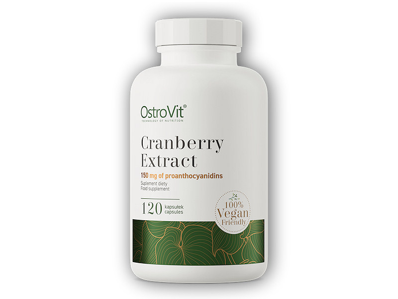 Ostrovit Cranberry extract vege 120 kapslí + DÁREK ZDARMA