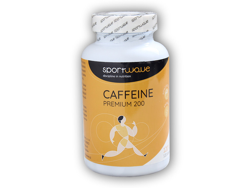 Sportwave Caffeine premium 200 120 tablet + DÁREK ZDARMA