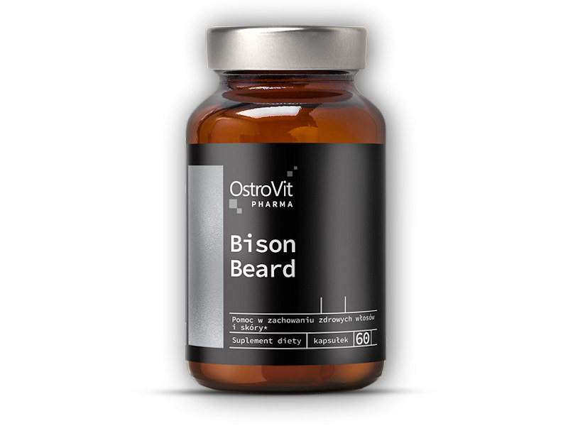 Ostrovit Bison beard 60 kapslí + DÁREK ZDARMA