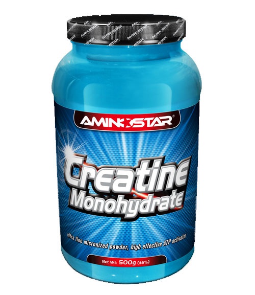 Aminostar Creatine Monohydrate 500g Aminostar + šťavnatá tyčinka ZDARMA + DÁREK ZDARMA