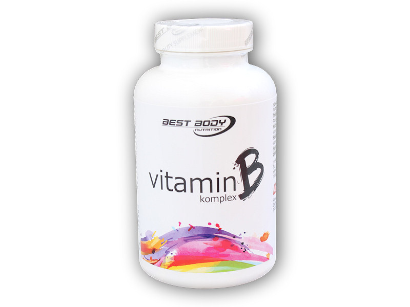 Best Body Nutrition Vitamin B komplex 100 kapslí + DÁREK ZDARMA