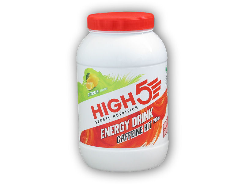 High5 Energy Drink Caffeine Hit 1400g + šťavnatá tyčinka ZDARMA Varianta: citrus + DÁREK ZDARMA
