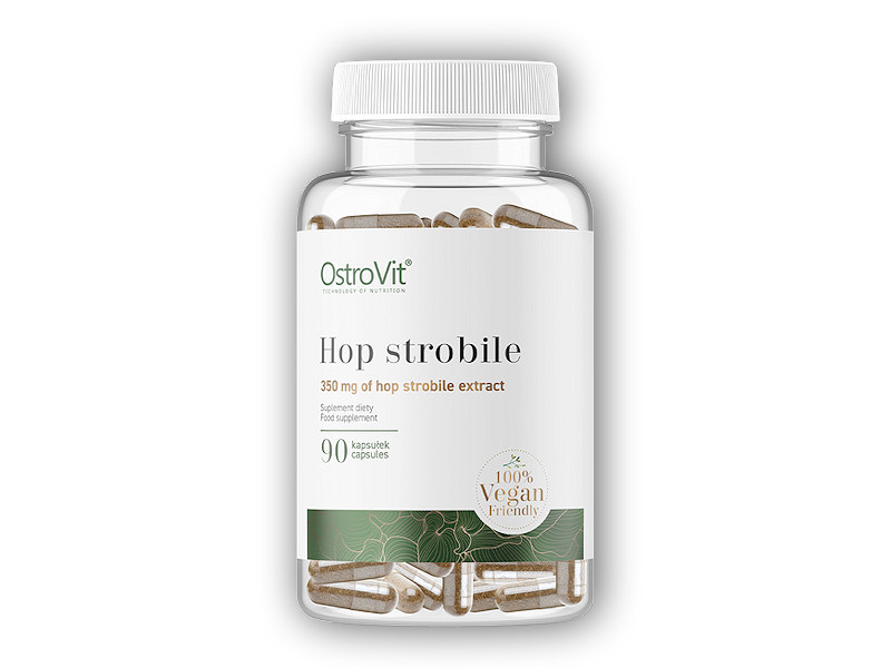 Ostrovit Hops Strobile Chmel otáčivý VEGE 90 kapslí + DÁREK ZDARMA