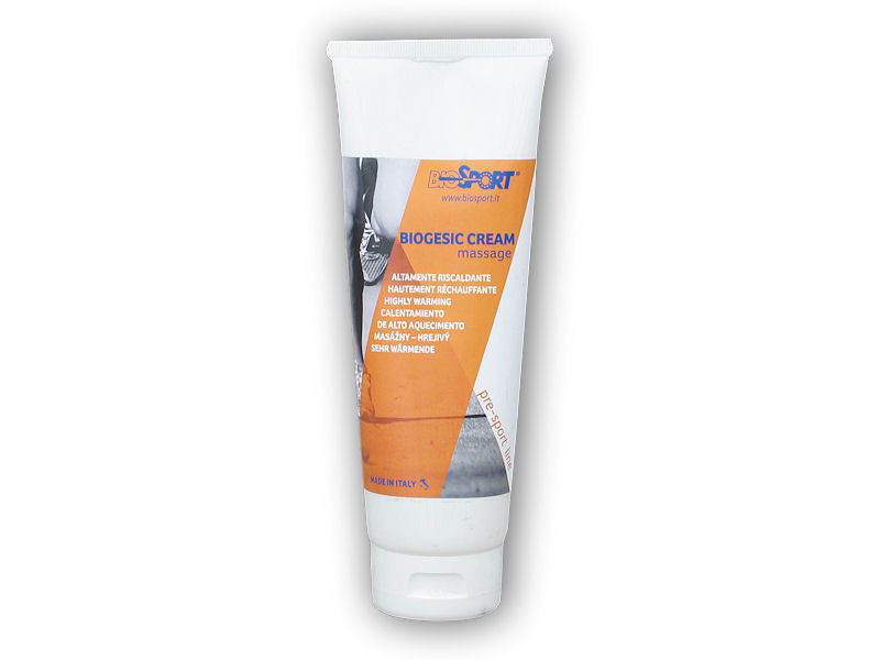 Bio Sport Italy Crema bio gesic 250ml + DÁREK ZDARMA