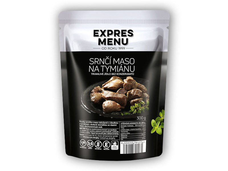 Expres Menu Srnčí maso na tymiánu (SCD) 300g