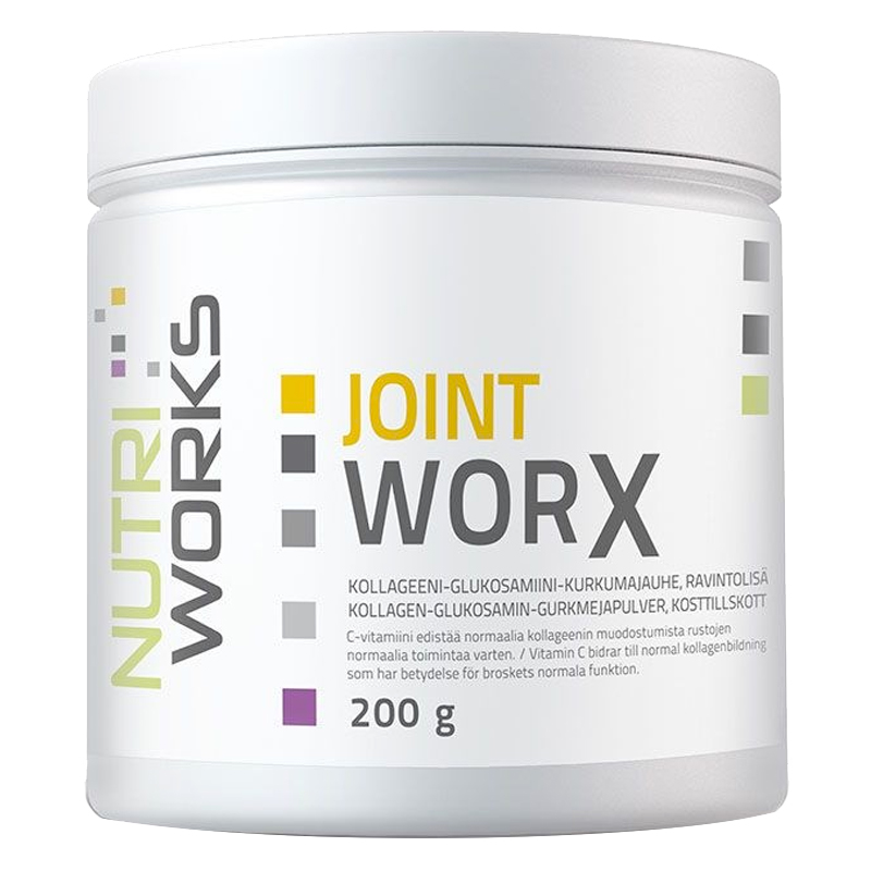 Nutri Works Joint Worx 200g citron + šťavnatá tyčinka ZDARMA + DÁREK ZDARMA