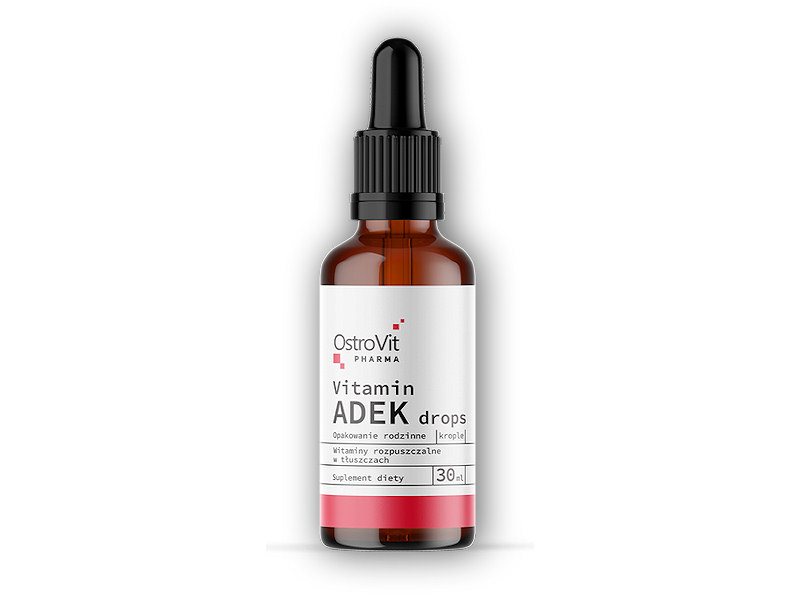 Ostrovit Pharma Vitamin ADEK drops 30ml + DÁREK ZDARMA