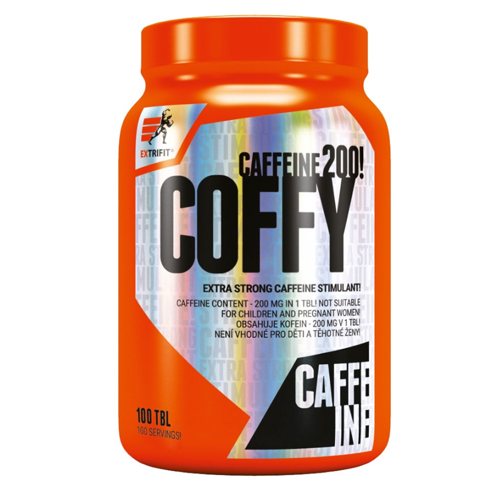 Extrifit Coffy Stimulant 200mg 100 kapslí + DÁREK ZDARMA