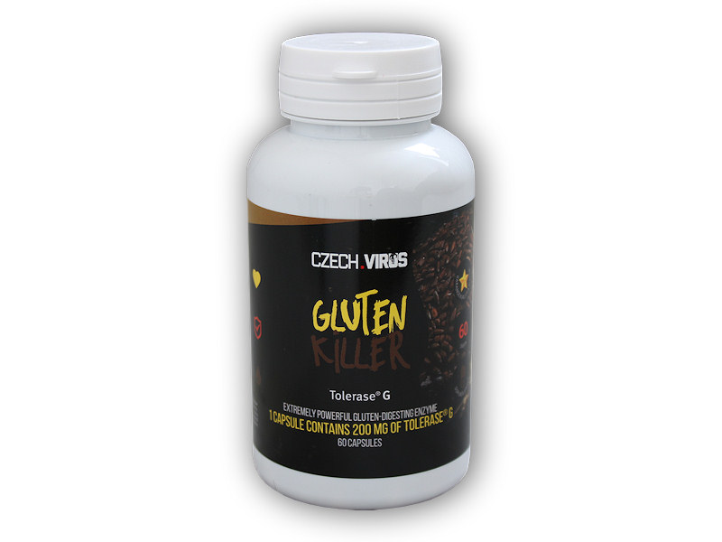 Czech Virus Gluten Killer 60 kapslí + DÁREK ZDARMA