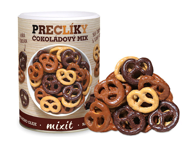 Mixit Mix preclíků v čokoládě 250g