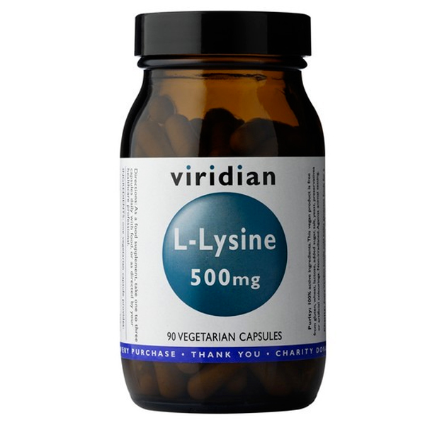 Viridian L-Lysine 90 kapslí + DÁREK ZDARMA