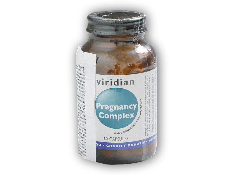 Viridian Pregnancy Complex 60 kapslí + šťavnatá tyčinka ZDARMA + DÁREK ZDARMA