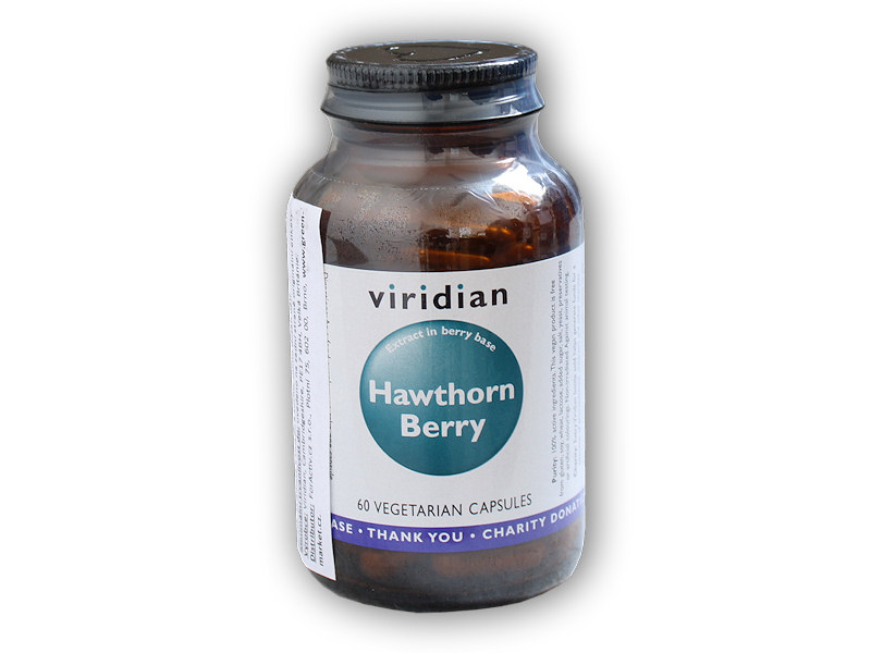 Viridian Hawthorn Berry 60 kapslí + DÁREK ZDARMA