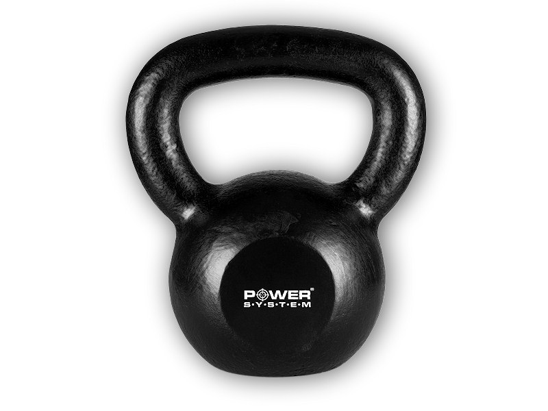 Power System KETTLEBELL HERCULES 16kg činka - 4104 + šťavnatá tyčinka ZDARMA + DÁREK ZDARMA