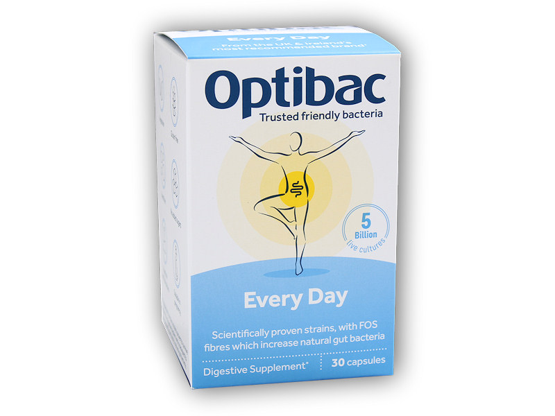 Optibac Probiotika pro každý den 30 kapslí + DÁREK ZDARMA