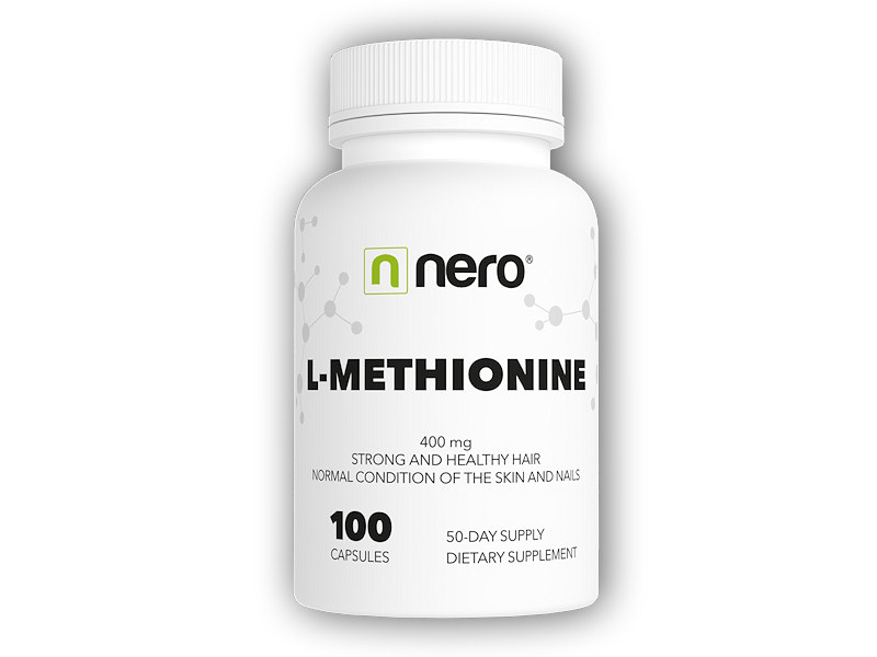 Nero L-Methionine 100 kapslí + DÁREK ZDARMA