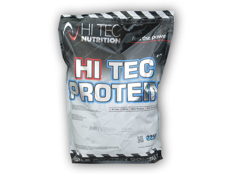 Hi Tec Nutrition HiTec protein 2250g + šťavnatá tyčinka ZDARMA Varianta: jahoda + DÁREK ZDARMA