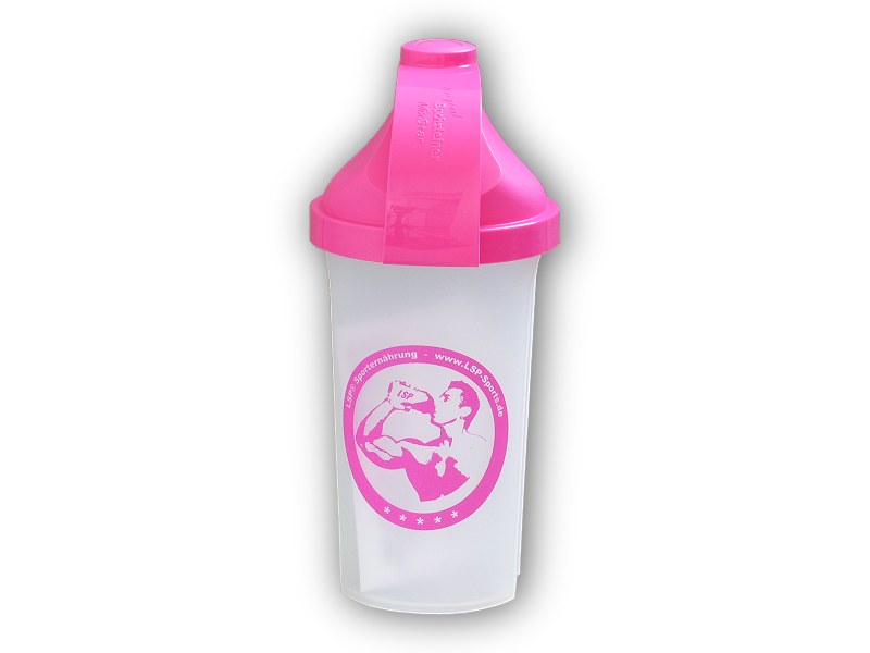 LSP Nutrition Shaker LSP šejkr 500ml pink + DÁREK ZDARMA