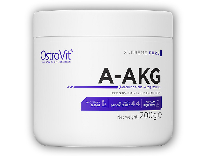 Ostrovit Supreme pure A-AKG 200g + DÁREK ZDARMA