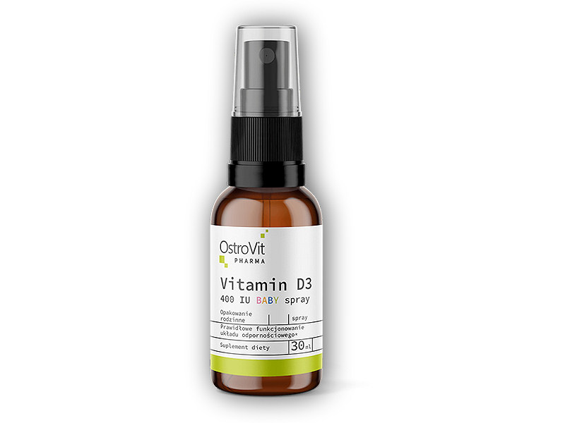 Ostrovit Vitamin D3 400 IU baby spray 30ml + DÁREK ZDARMA