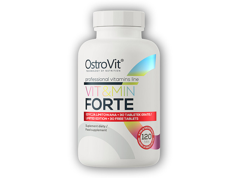 Ostrovit Vit and min forte 120 tablet + DÁREK ZDARMA