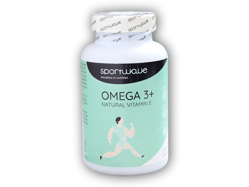 Sportwave Omega 3+ 90 tobolek + DÁREK ZDARMA