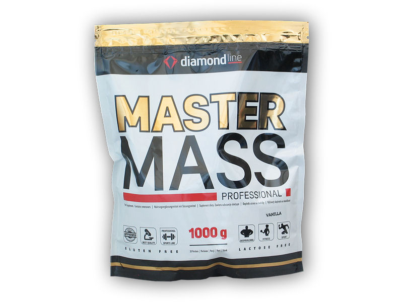 Hi Tec Nutrition Diamond Line Master Mass 1000g Varianta: vanilka + DÁREK ZDARMA