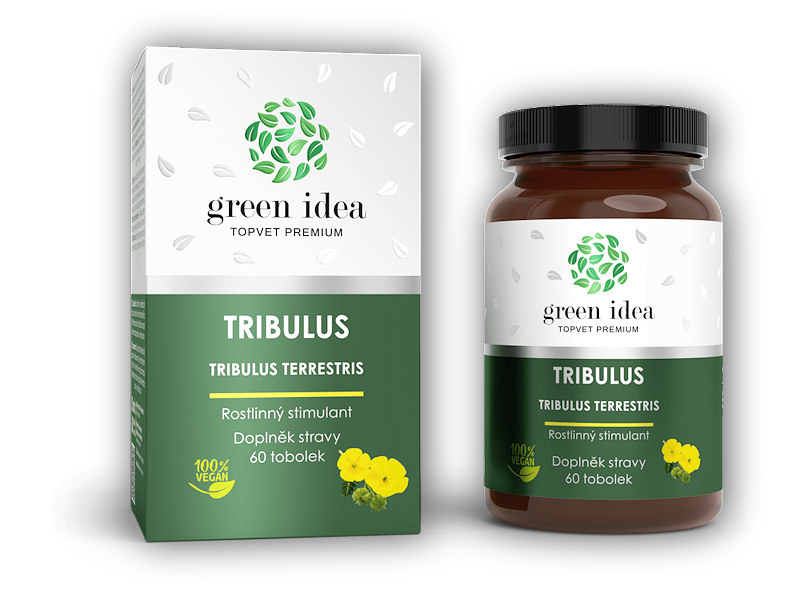 Green Idea Tribulus 60 tobolek + DÁREK ZDARMA