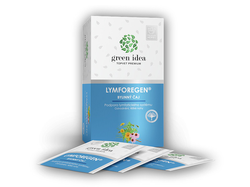 Green Idea Lymforegen - bylinný čaj 20 sáčků + DÁREK ZDARMA