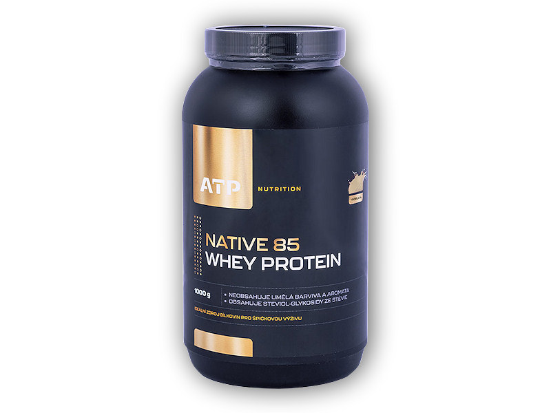 ATP Native 85 Whey Protein 1000g + šťavnatá tyčinka ZDARMA Varianta: jahoda + DÁREK ZDARMA