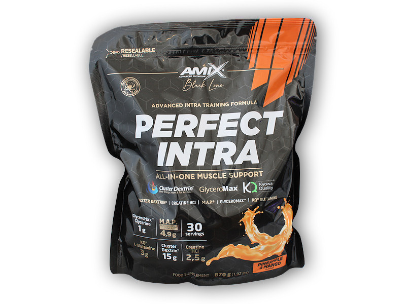 Amix Black Line Perfect Intra 870g + šťavnatá tyčinka ZDARMA Varianta: melon & kiwi + DÁREK ZDARMA