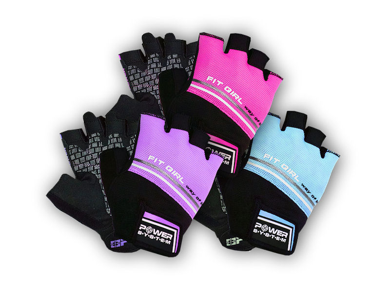 Power System GLOVES FIT GIRL EVO rukavice - 2920 Varianta: purple XS + DÁREK ZDARMA