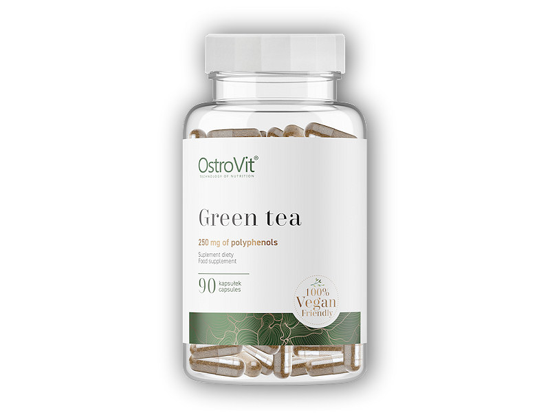 Ostrovit Green tea vege 90 kapslí + DÁREK ZDARMA