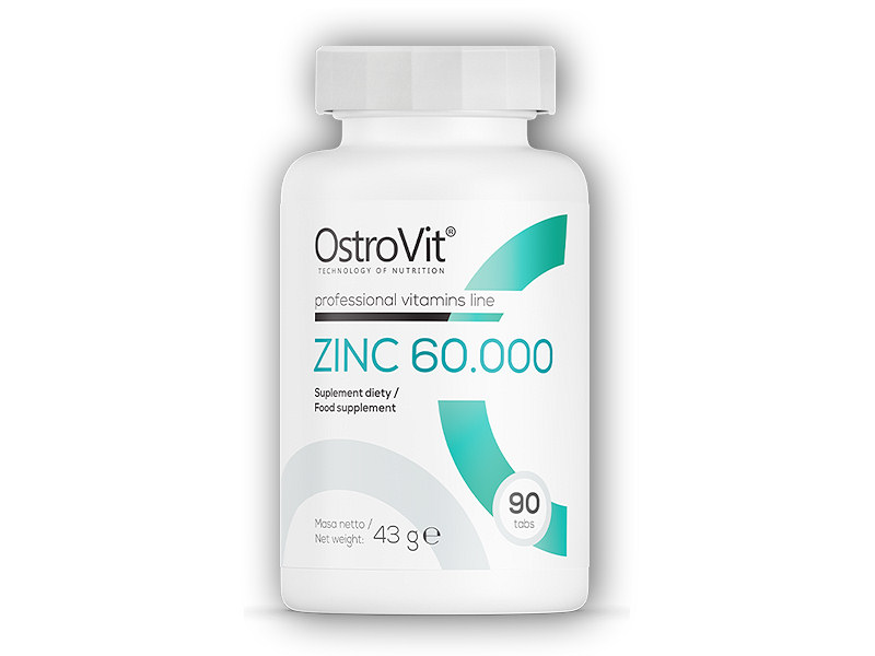 Ostrovit Zinc 60000 90 tablet + DÁREK ZDARMA