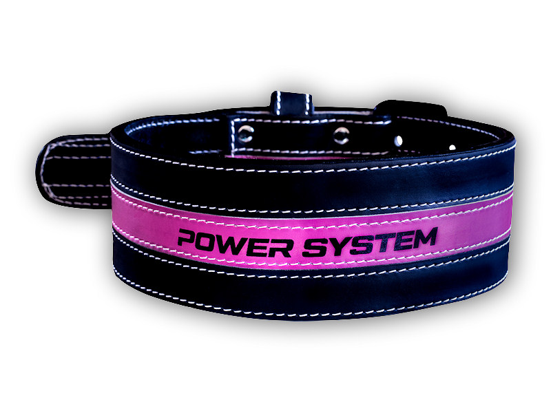 Power System POWER SYSTEM BELT GIRL POWER + šťavnatá tyčinka ZDARMA Varianta: pink S + DÁREK ZDARMA