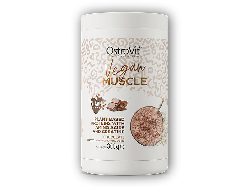 Ostrovit Vegan muscle 360g + DÁREK ZDARMA