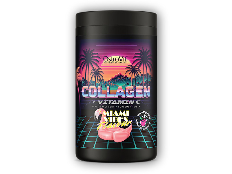 Ostrovit Collagen + vitamin C 400g Miami vibes + DÁREK ZDARMA