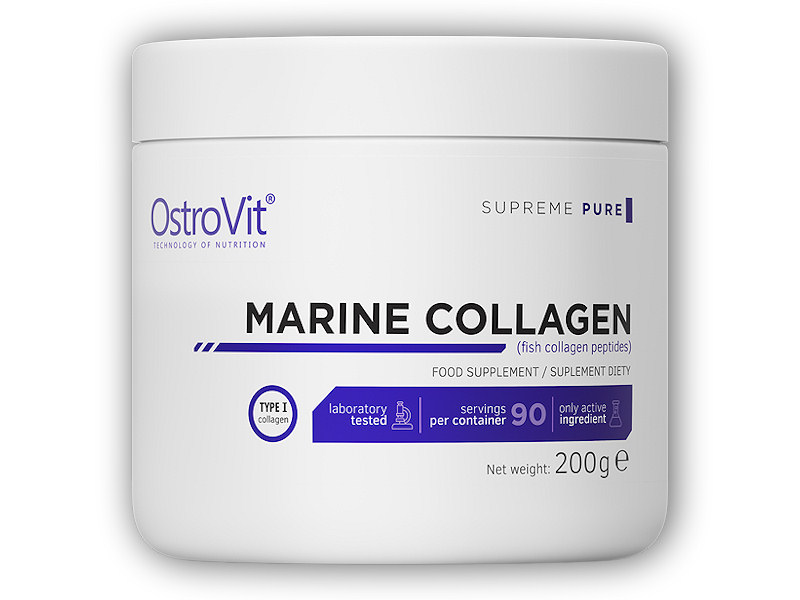 Ostrovit Marine collagen 200g natural + DÁREK ZDARMA