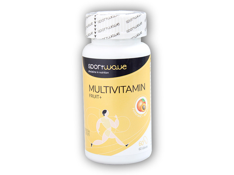 Sportwave Multivitamin fruit+ 60 tablet + DÁREK ZDARMA