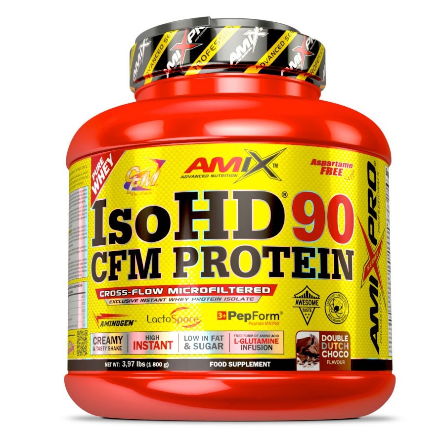 Amix Pro Series IsoHD 90 CFM Protein 800g + šťavnatá tyčinka ZDARMA Varianta: milk vanilla + DÁREK ZDARMA